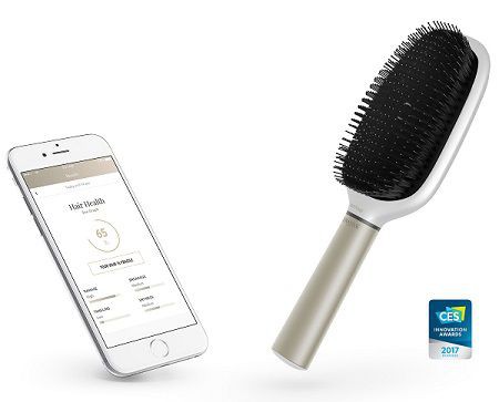 The smart hair brush that can tell how to improve your hair quality