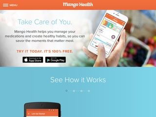 Mango Health App - Pill Reminder, Drug Interactions, Health Manager