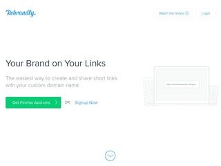 Rebrandly - create and share short links