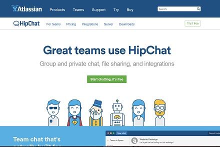 Atlassian HipChat - Team Group Chat, Video Chat & Screen Sharing