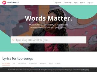 Musixmatch - The world's largest lyrics