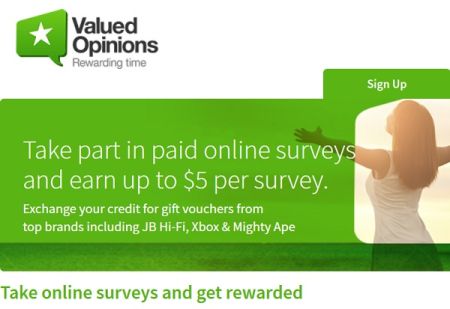Paid surveys online | Earn gift cards at Valued Opinions