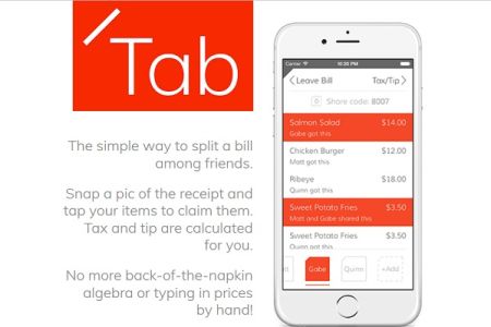 Tab - The simple bill splitter